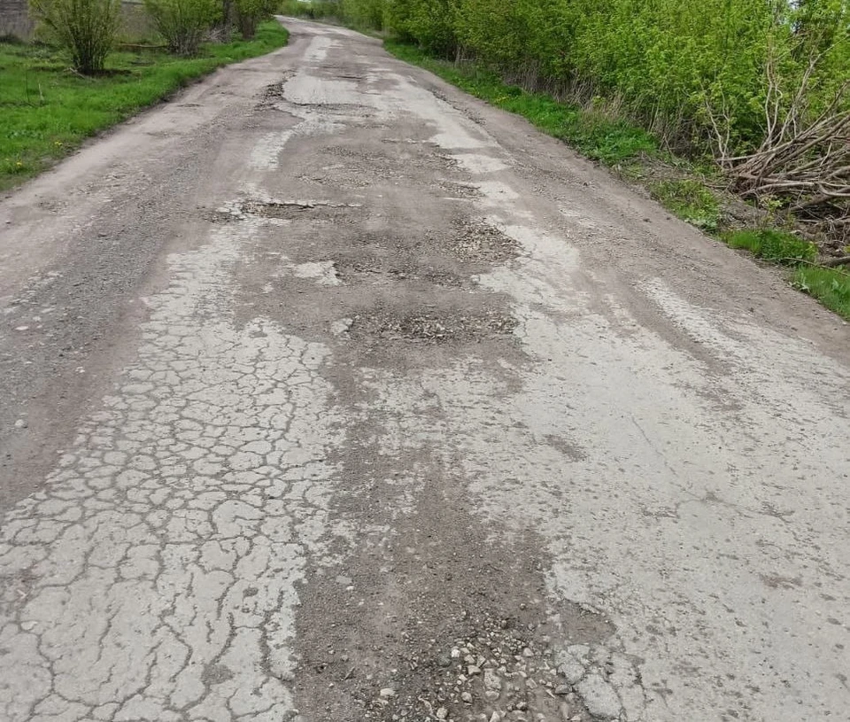 В Кимовском районе отремонтировали дорогу только после вмешательства прокуратуры