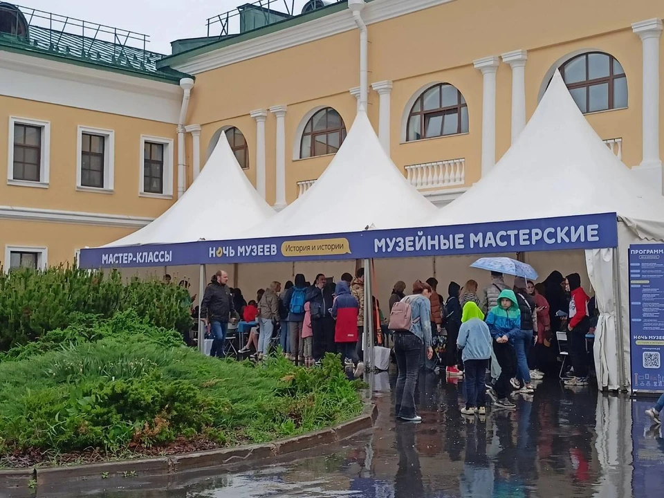 Большие очереди образовались в музеи Нижнего Новгорода 20 мая. Фото: телеграм-канал "Нижний №1"