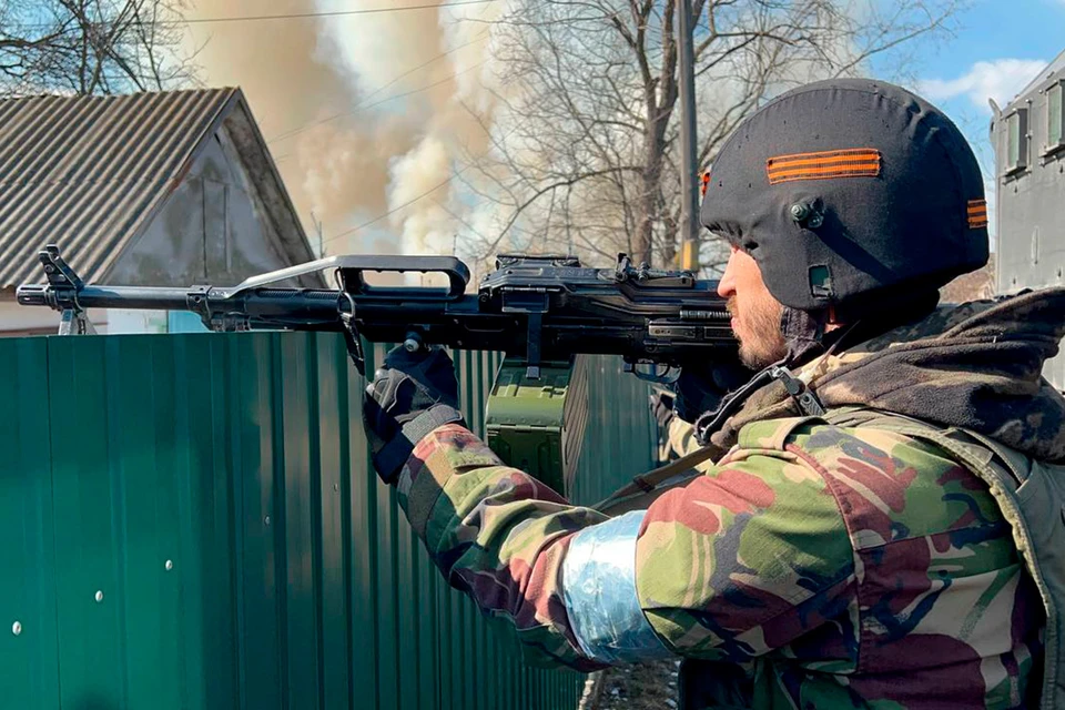 Продолжается военная спецоперация на Украине