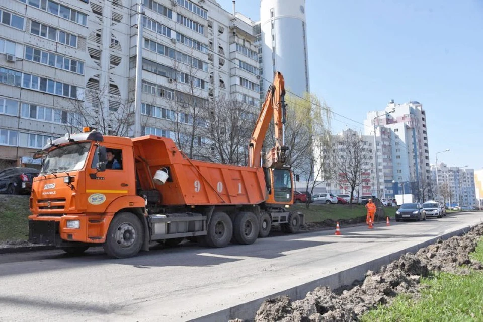 Ремонт дороги в Белгороде завершат к 15 июня. фото: @beladm31.