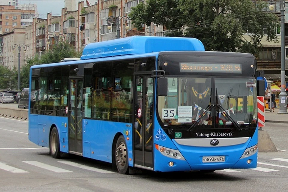 Схема движения автобусов по Тихоокеанской улице изменится до 10 июня в Хабаровске