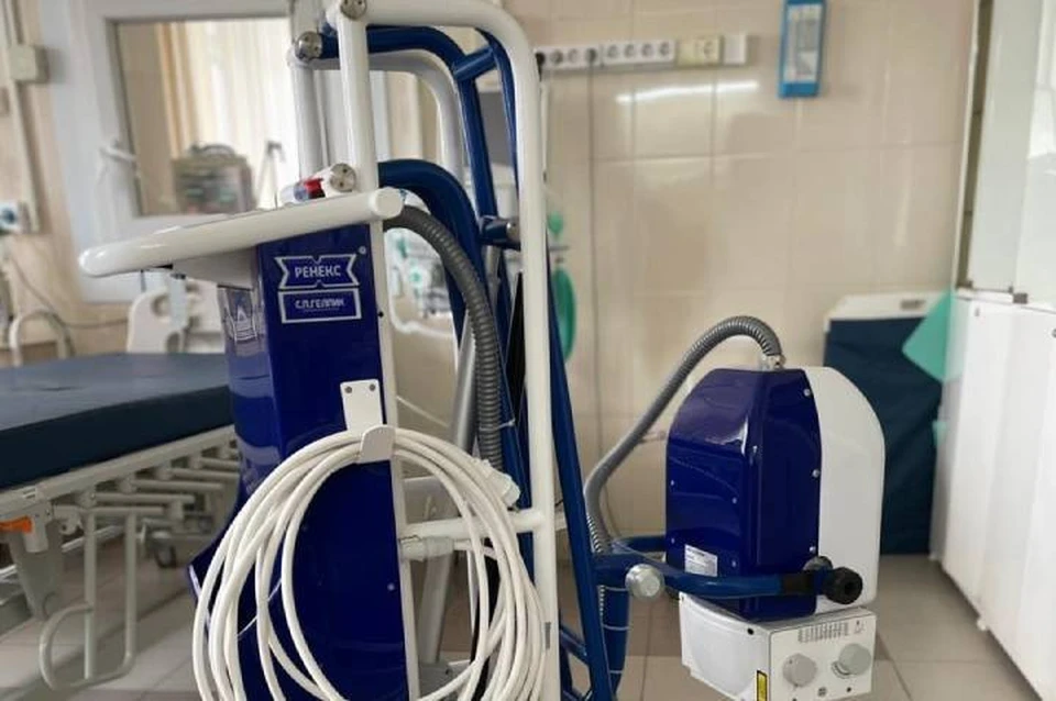 В Саянскую городскую больницу завезли новое медицинское оборудование