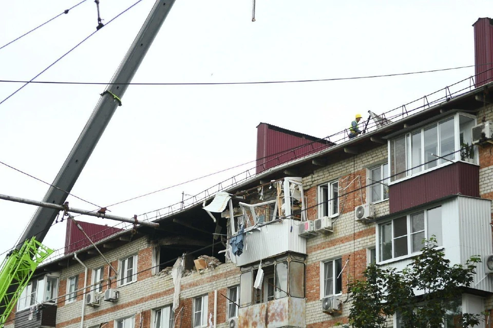 Жители пятиэтажки получат компенсации. Фото: пресс-службы администрации Краснодара.