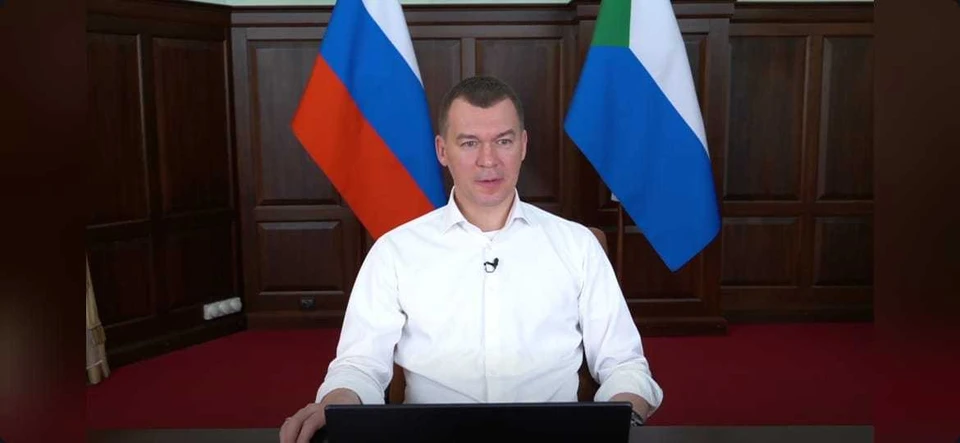 Михаил Дегтярев рассказал, о чем разговаривал с президентом России Владимиром Путиным Фото: скриншот