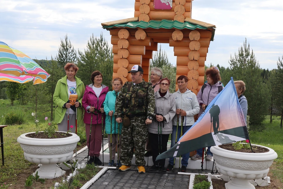 Старт дан в географической точке - Центр Вологодской области. Фото: Олег Тихомиров, ВКонтакте.