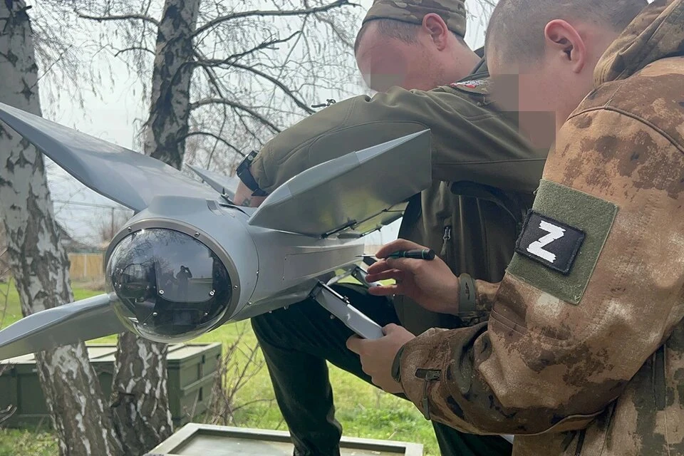 Российский дрон «Ланцет» уничтожил украинскую САУ «Гвоздика»