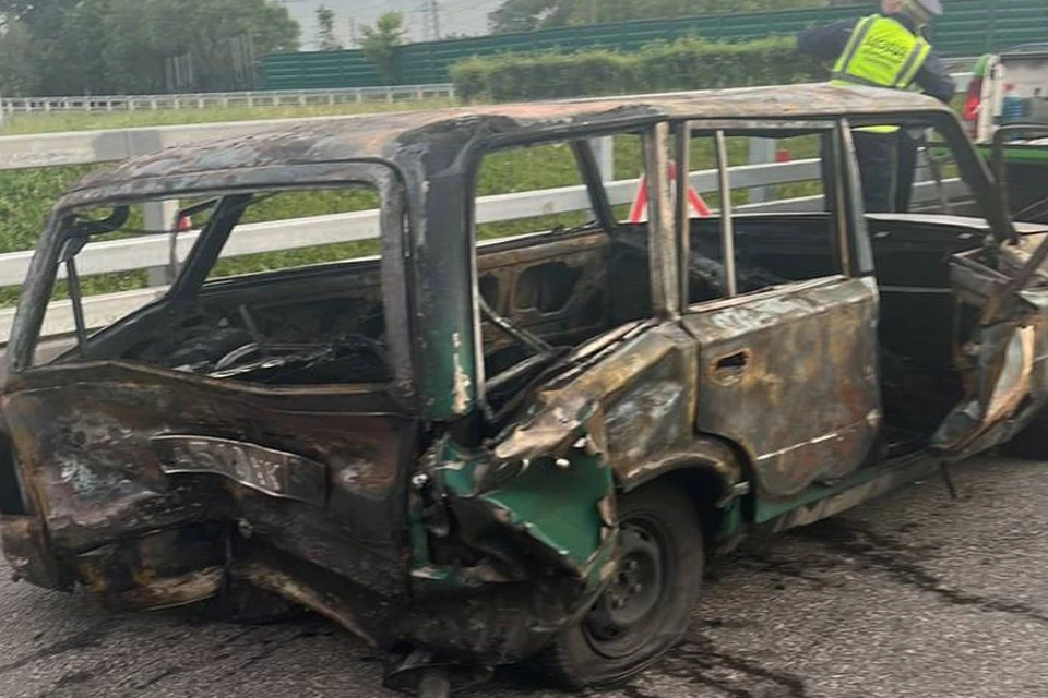 Один человек пострадал при столкновении двух авто на 6 км МКАД