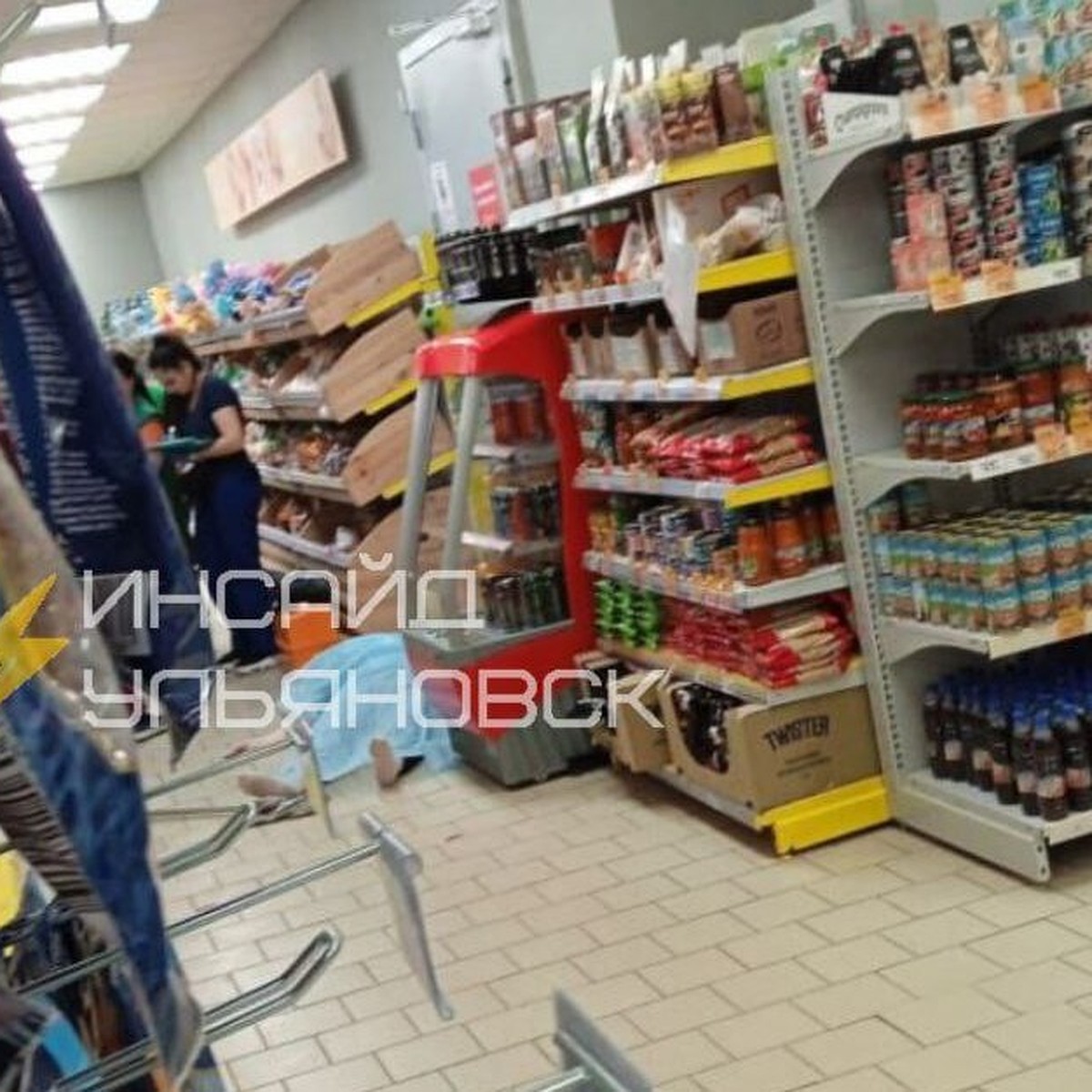 Жительница Ульяновска пришла в супермаркет за продуктами и умерла - KP.RU