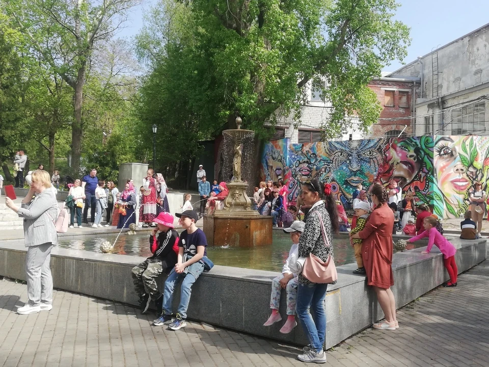 Фото соц сети дирекции парков Ульяновска