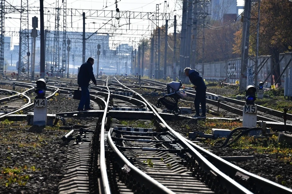 В результате повреждения путей никто не пострадал