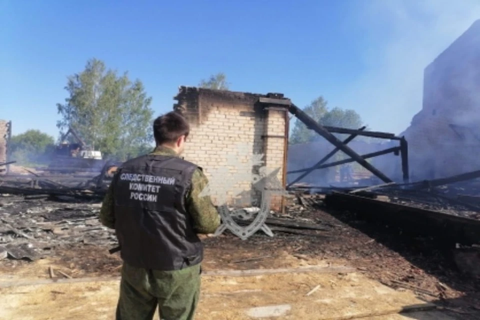 В Костромской области при пожаре погиб мужчина