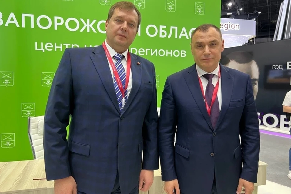 Запорожская область подписала соглашение с республикой Марий Эл. ФОТО: телеграм-канал Евгения