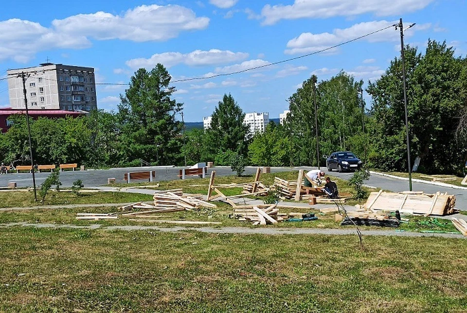 Храм появится в Первоуральске на улице Ватутина. Фото: Александр Комаров/Первоуральск.ЛАЙФ