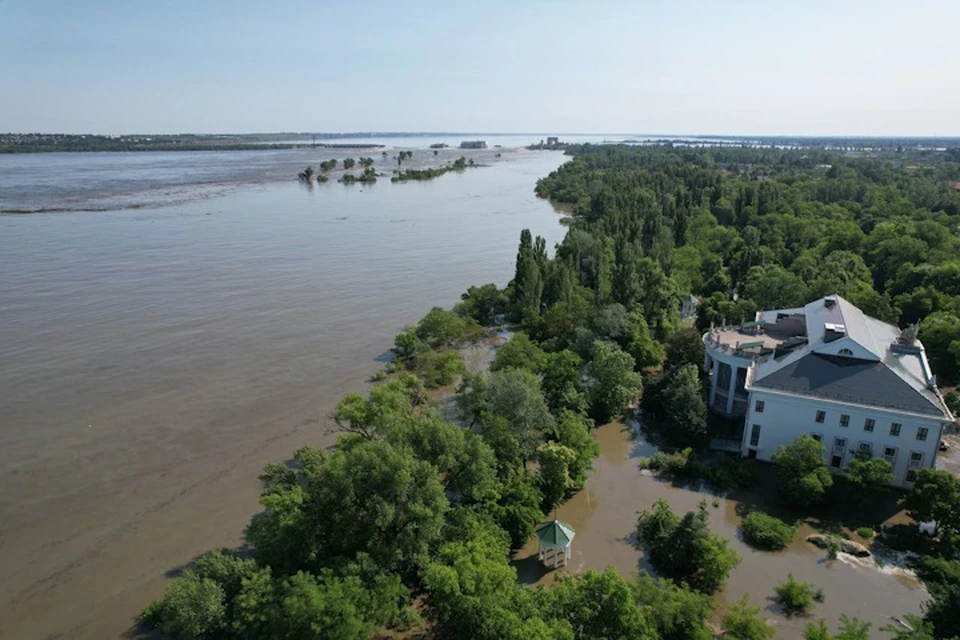 В зоне затопления оказались 12 кладбищ Фото: Новокаховская администрация