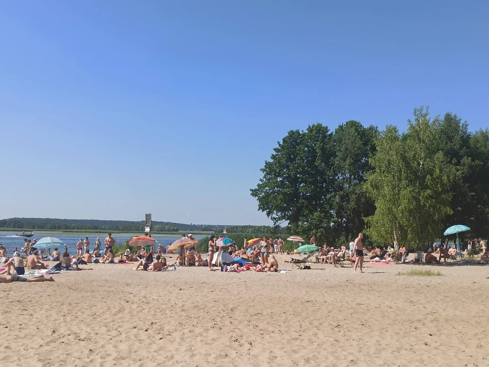 Пляж "Пески" – одно из трех мест в Воронеже, где можно искупаться.