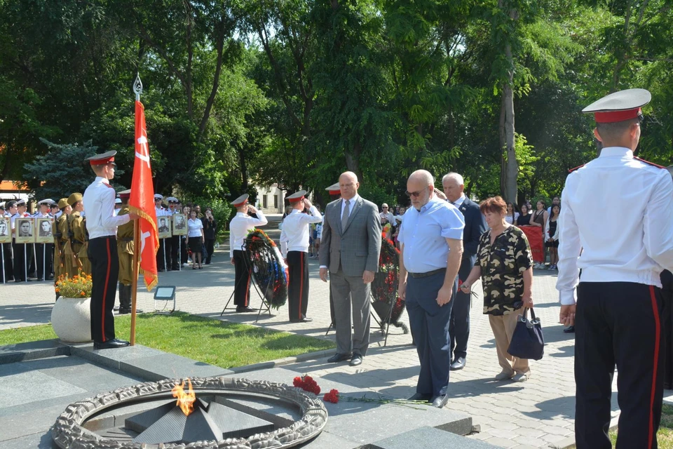 Память о погибших почтили минутой молчания