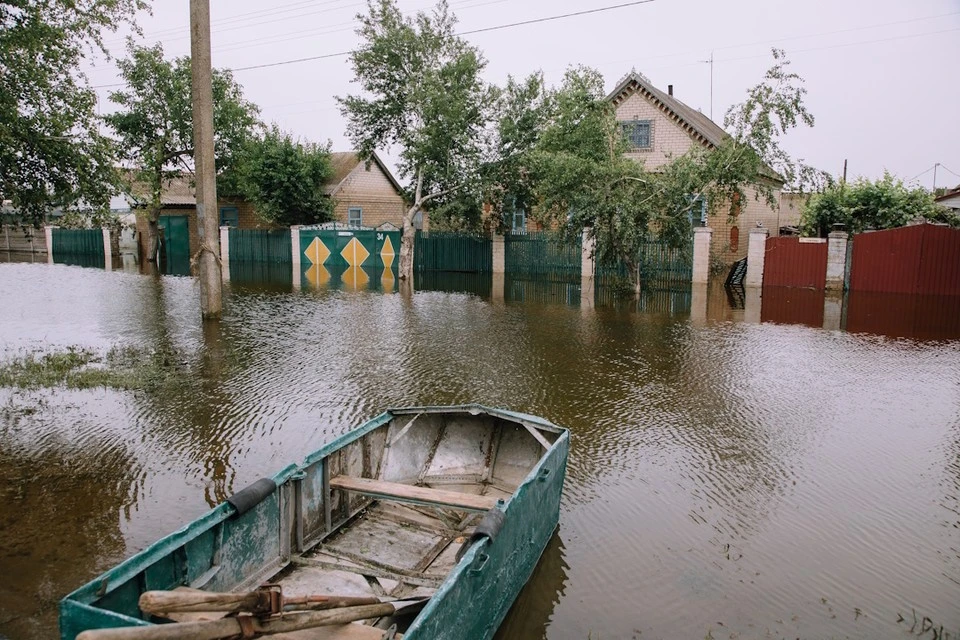 Почти из всех затопленных городов и поселков вода ушла