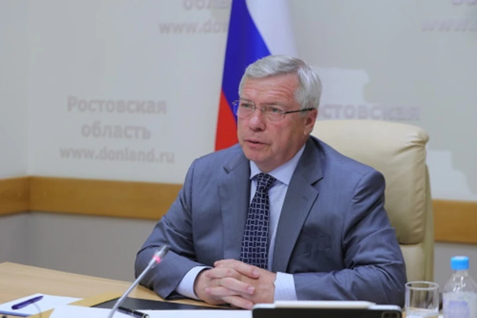 Губернатор поддержал выступление президента. Фото: правительство Ростовской области.