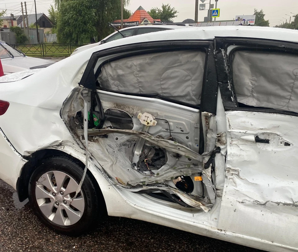 В больнице оказалась пассажирка легковушки