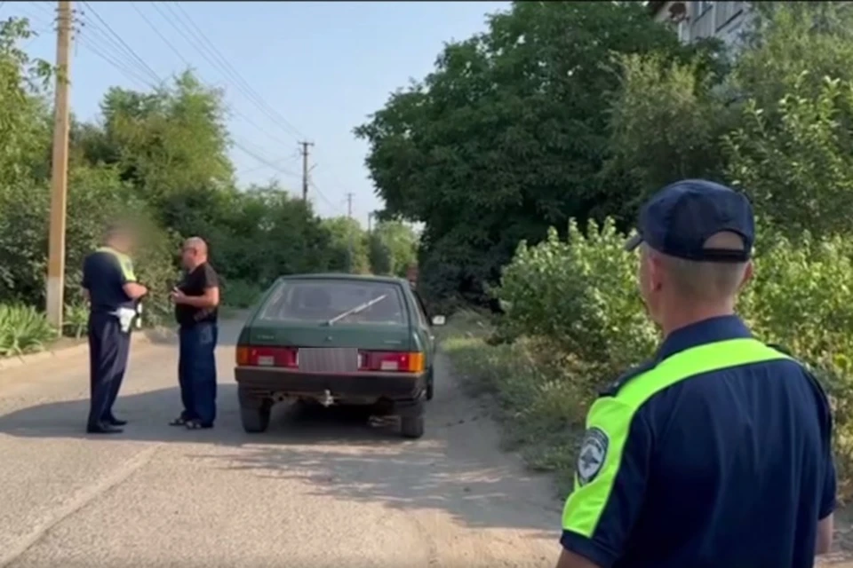 В Херсонской области прошел рейд "Нетрезвый водитель" Фото: скриншот видео ГУ МВД России по Херсонской области