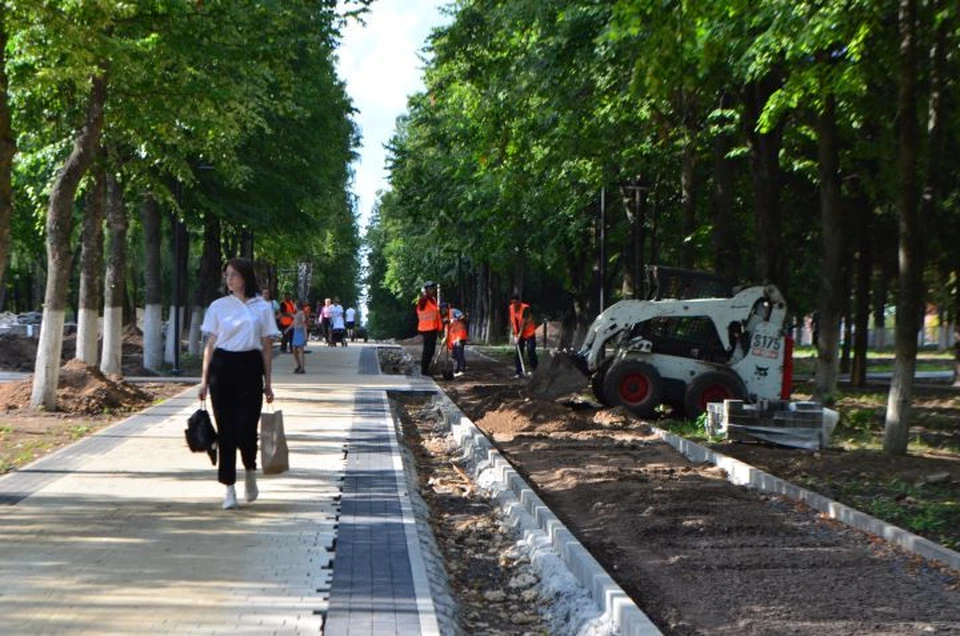 Открытие аллеи запланировано на август