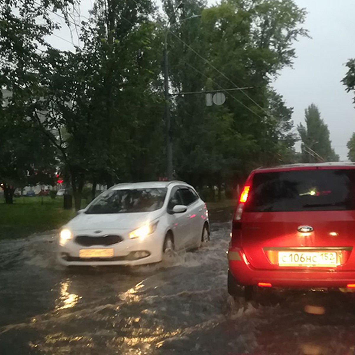 Потоп в Нижнем Новгороде 9 июля 2023: Прямая онлайн-трансляция с улиц  города - KP.RU