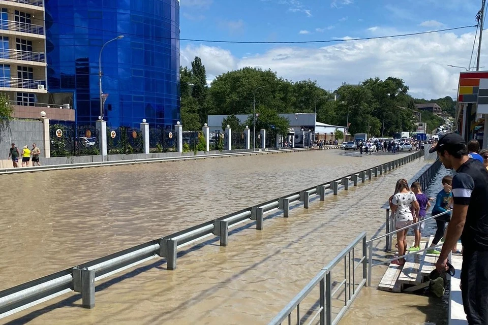 Вода пошла на спад