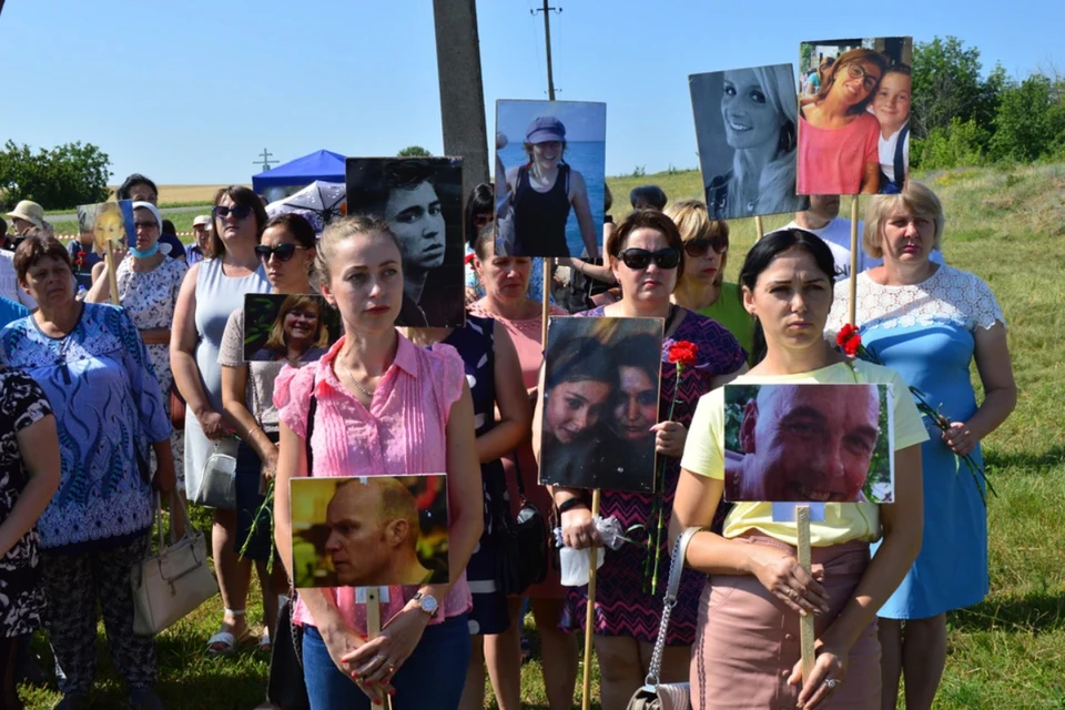 Митинг-реквием в селе Грабово