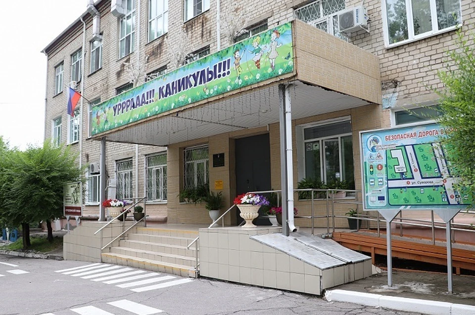 В школе № 29 устанавливают камеры видеонаблюдения и сигнализацию