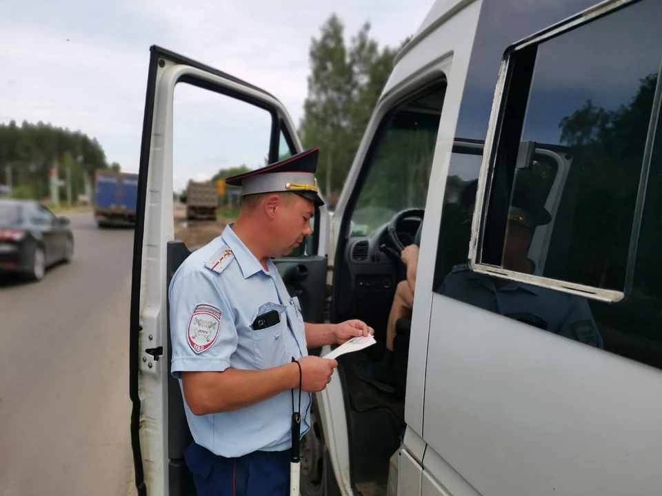 Госавтоинспекторы провели рейд "Автобус" Фото: УГИБДД России по Тверской области