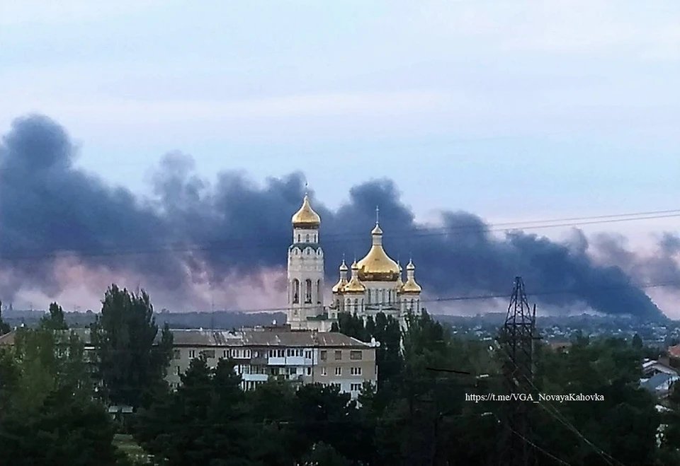 В результате огневого поражения уничтожены две гаубицы противника. Фото: пресс-служба ГУ МВД по Херсонской области.