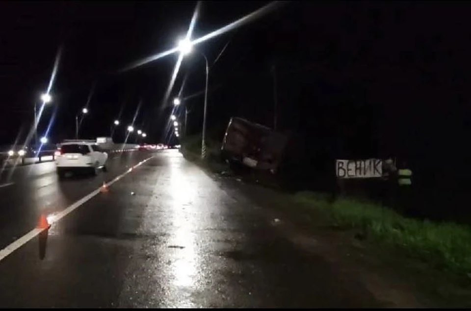 Два водителя погибли: «Газель» протаранила «Ивеко» в Володарском районе. Фото: УГИБДД по Нижегородской области.