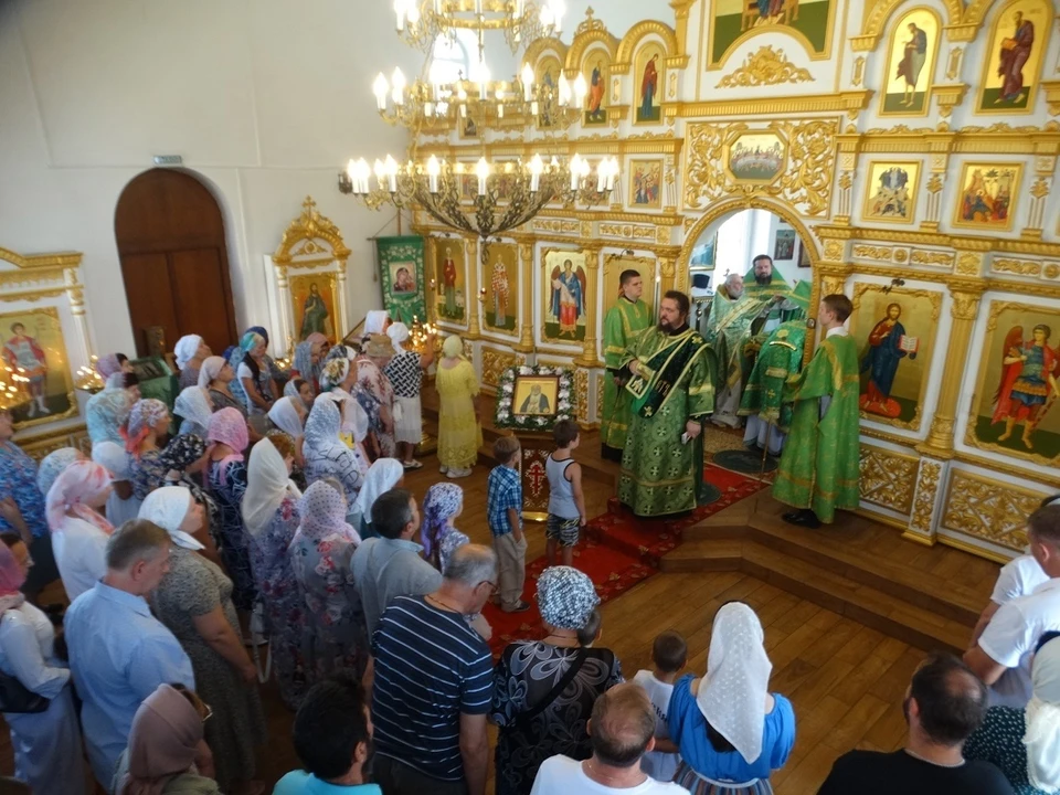В Краснодаре прошла литургия в день памяти святого преподобного Серафима Саровского Фото: Кубанская митрополия