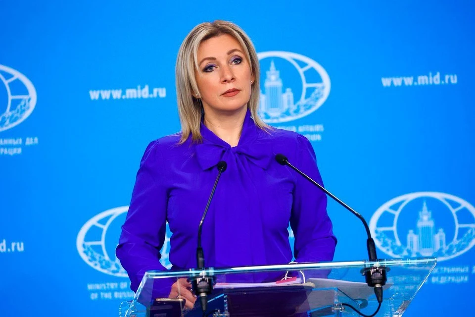 Официальный представитель МИД РФ Мария Захарова