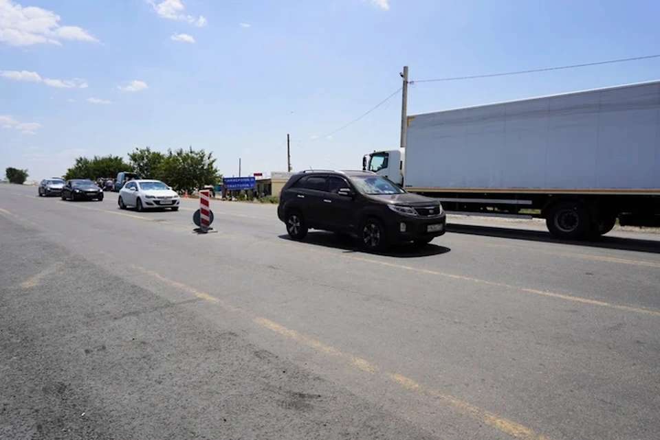 На КПП Джанкой ситуация спокойная