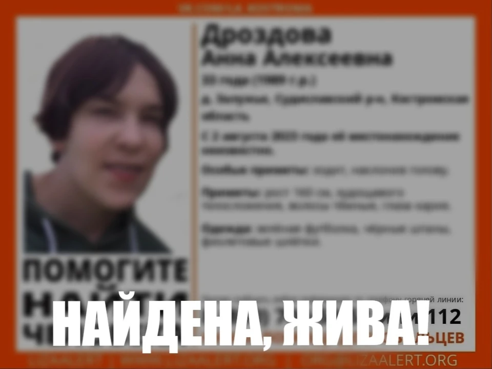 Фото: ДПСО "Лиза Алерт" Костромской области