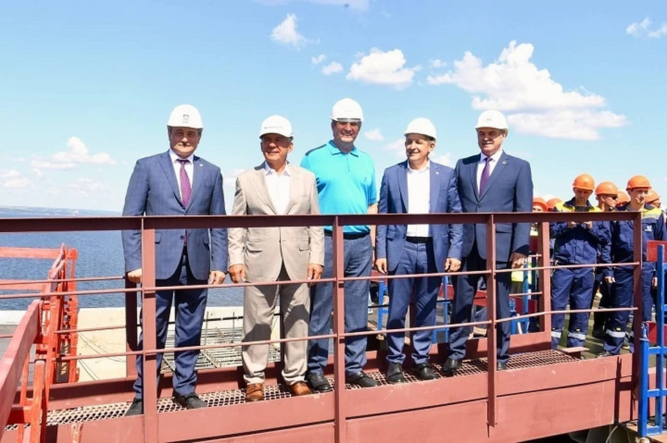 Стыковка моста была завершена раньше срока. Фото: пресс-служба раиса Татарстана