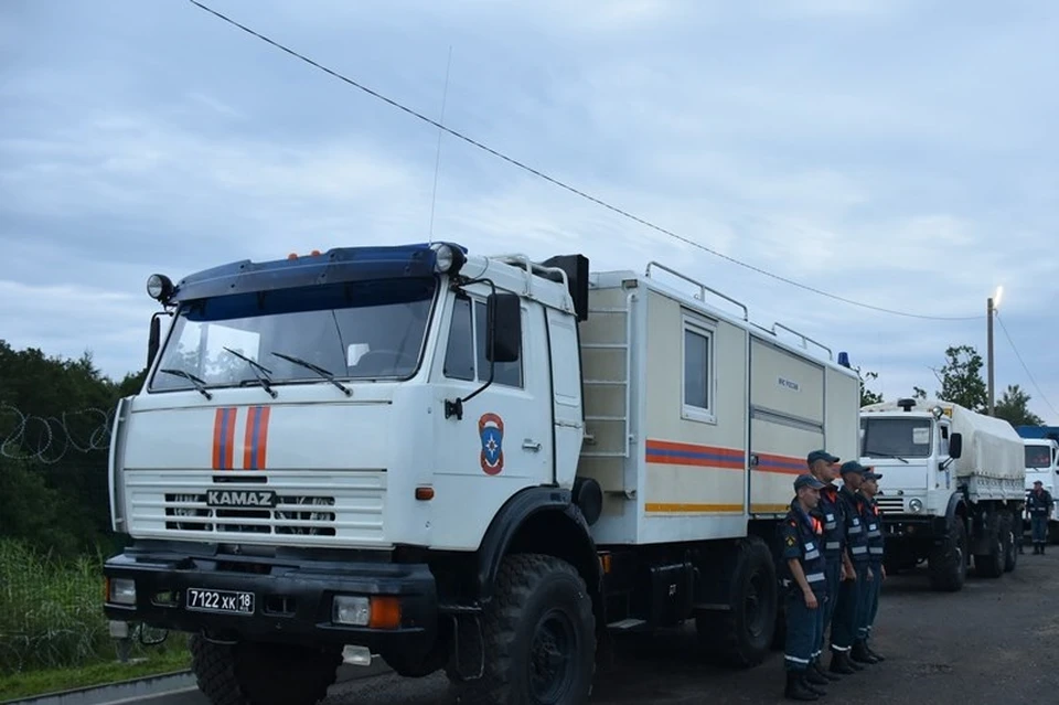 В Приморье отправились спасатели из Хабаровского края Фото: МЧС Хабаровского края