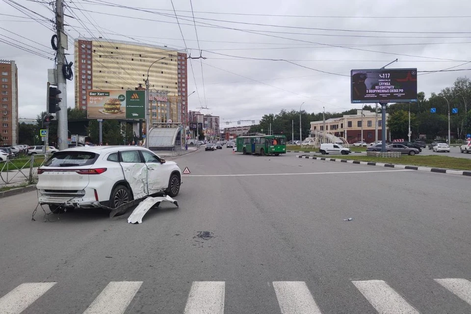 ДТП произошло на кольце. Фото: Госавтоиспекция