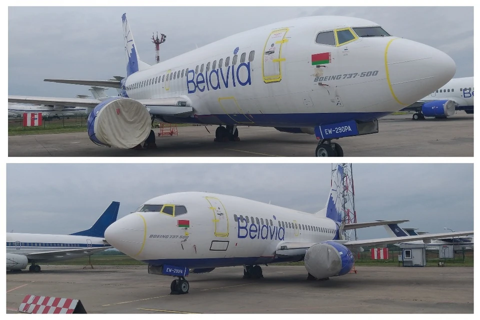 Самолет Boeing 737-500 EW-290PA приобрел новый владелец. Фото: ipmtorgi.by