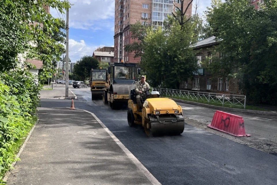 В Иркутской области идет обновление дорог к школам и детсадам