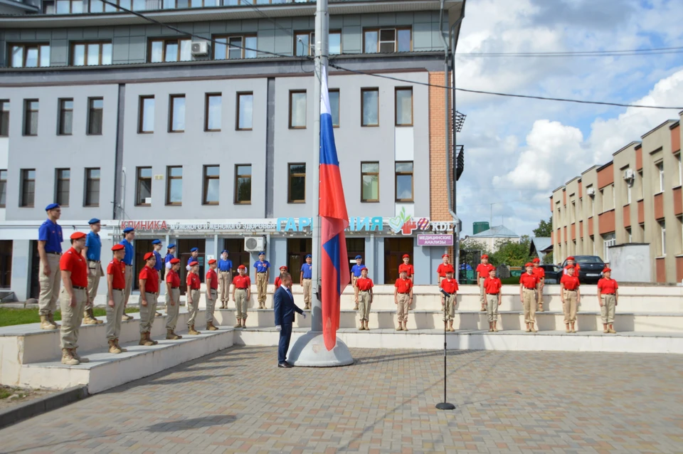 В Твери отметили День Государственного флага Фото: администрация Твери