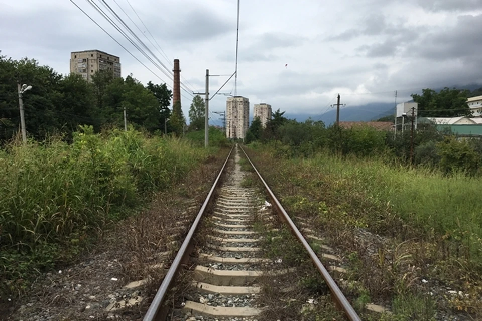 Коптер нашли на ж/д путях.