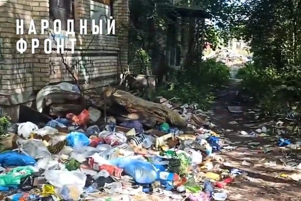 В 90 метрах от детсада в Переславля находятся две свалки мусора. ФОТО: ОНФ по Ярославской области