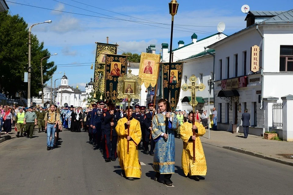 29 августа в Костроме пройдет крестный ход. ФОТО: администрация Костромы