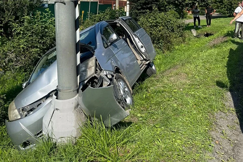 Авария произошла в деревне Каменка Троицкого административного округа