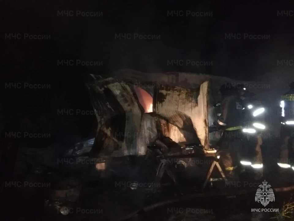На пожаре в дачном доме в Кимовском районе погиб человек