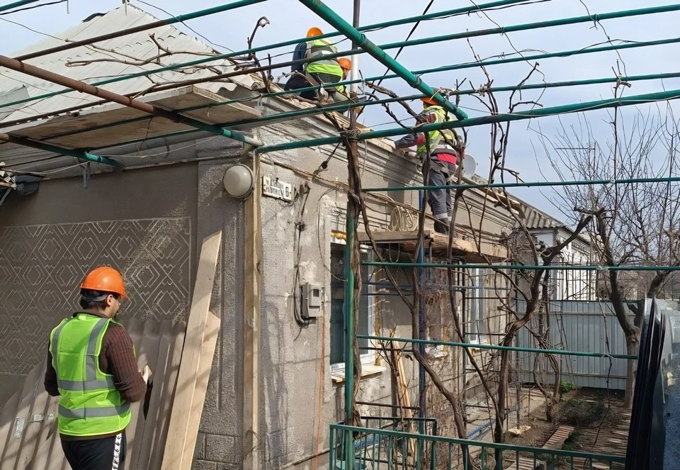 В сентябре в Мариуполе продолжат восстанавливать частные жилы дома по графику (архивное фото). Фото: Толстыкина/ТГ