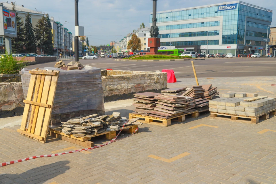 В Липецке приступили к ремонту пешеходного перехода на Плеханова