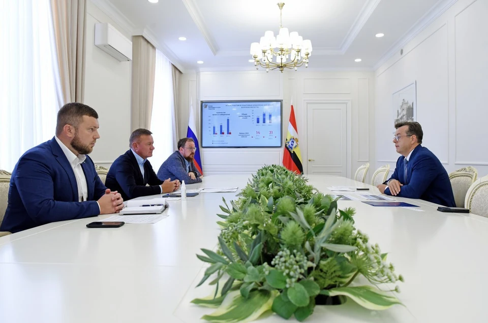Фото пресс-службы губернатора и правительства Курской области.